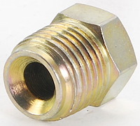 Steel Plug [7/16 in.-24 Inverted Flare Male]