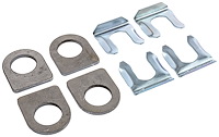 Brake Line Weld Tab & Clip Kit 4/pkg