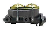 Brake Master Cylinder, Cast-Iron with Natural Finish [GM Universal Mounting] 1 in.