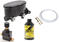 Master Cylinder Install Kit for GM [1 in. Bore, Black]