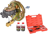 Power Brake Booster/Master Cylinder and Bleeder Kit for 1964-1972 GM A-Body/1967-1969 GM F-Body/1968-1974 GM X-Body [Disc/Drum]