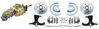 Front Complete Power Disc Brake Conversion Kit for 1967-1970 Chevrolet C10 [6-Lug]