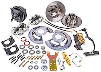 Front Complete Power Disc Brake Conversion Kit for 1967-1969 Ford Mustang [OE Style]