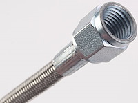Pre-Assembled Brake Hose -4AN Straight to Straight