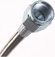 Pre-Assembled Brake Hose -4AN Straight to Straight
