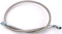 Pre-Assembled Brake Hose -4AN Straight to 90 degree