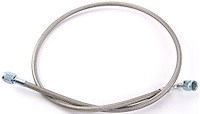 Pre-Assembled Brake Hose -4AN Straight to 90 degree