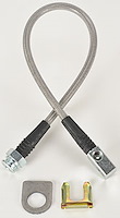 DOT Rear Brake Hose Kit 3/8 in.-24 Inverted Flare Female Swivel to 3/8 in.-24 Inverted Flare Female "T"