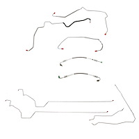 Complete Brake Line Kit for 2000-2007 Chevy Monte Carlo w/AWABS [Stainless Steel]