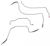 Transmission Oil Cooler Lines for 2000-2006 GM Full-Size SUV without Auxiliary Cooler [Stainless Steel]