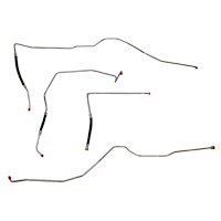 Transmission Oil Cooler Lines for 1998-2005 Chevy Blazer [Stainless]