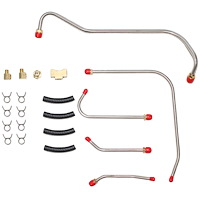 Front 5 Line Kit for 64-68 Mopar B-Body Hemi X Ram w/ Dual Holleys [Steel]