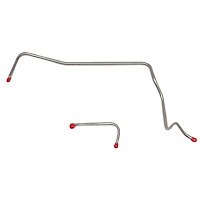 Single Line for 72 Mopar B-Body 440 4-bbl Carter AVS Carb [Steel]