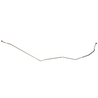 Intermediate Brake Line (Front-Half) for 67 Camaro/Firebird [Stainless Steel]