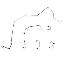 Power Disc Front Brake Line Kit for 67-68 Firebird [Steel]