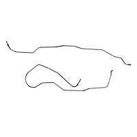 TH400 Transmission Cooler Line Set for 67-69 Chevy Camaro [Stainless Steel]