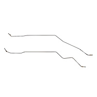 2-Piece Transmission Cooler Lines for 80-81 Pontiac Firebird & Trans Am, 301ci Turbo [Steel]