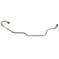 Pump To Carb Fuel Line for 69-70 Pontiac Firebird/Lemans/Trans Am/GTO V8 4-bbl w/ Bottom Outlet Fuel Pump [Steel]