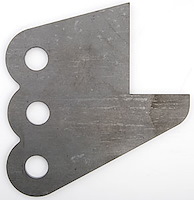 Ladder Bar Crossmember Bracket 3/16" Thick Steel