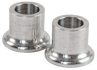 Aluminum Tapered Rod End Spacers 1/2 in. ID (Bolt Size) x 3/4 in. L