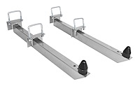 Universal Leaf Spring Traction Bars [Chrome Finish]