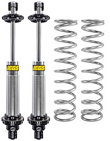 Single Adjustable Coil-Over Shocks and Coil-Over Springs Kit [14 in., 130 lbs./in. Springs]