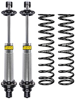 Single Adjustable Coil-Over Shocks and Coil-Over Springs Kit [14 in., 130 lbs./in. Springs]