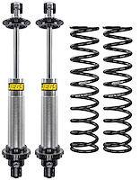 Single Adjustable Coil-Over Shocks and Coil-Over Springs Kit [14 in., 150 lbs./in. Springs]
