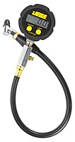 Pro Digital Tire Gauge 18" Hose with 45° Swivel Air Chuck