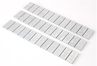 Standard Lead-Free Stick-On Wheel Weights 1/4 oz each (9 oz total)