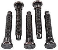 Press-In Wheel Studs 1/2"-20 Thread x 3" Long x .615" Knurl