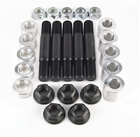 Screw-In Wheel Studs 5/8"-18 x 4-3/8"