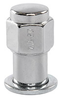 Standard Mag Lug Nuts, Closed-End [7/16 in.-20 RH, .750 in. Shank, Chrome]