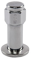 Mag Lug Nuts, XL Closed-End [1/2 in.-20 RH, Chrome]