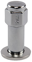 Mag Lug Nuts, XL Closed-End [12 mm x 1.5 RH, Chrome]