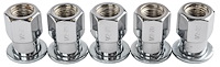Mag Lug Nuts, Medium Open-End [1/2 in.-20 RH, Chrome]