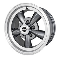 Sport Torque Wheel [Size: 15" x 7"] Polished Lip with Grey Spokes