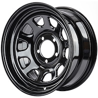 D Window Wheel [Size: 15" x 7"] Black