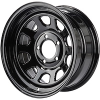 D Window Wheel [Size: 15" x 7"] Black