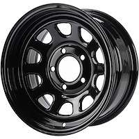 D Window Wheel [Size: 15" x 7"] Black