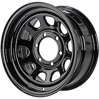 D Window Wheel [Size: 15" x 7"] Black