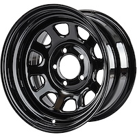 D Window Wheel [Size: 15" x 8"] Black