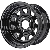 D Window Wheel [Size: 15" x 8"] Black
