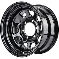 D Window Wheel [Size: 15" x 8"] Black