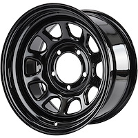 D Window Wheel [Size: 16" x 8"] Black