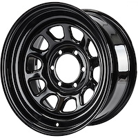D Window Wheel [Size: 17" x 8"] Black
