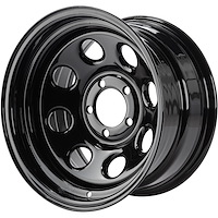 Baja-8 Steel Wheel [Size: 15 x 8"] Black