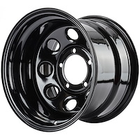 Baja-8 Steel Wheel [Size: 15 x 10"] Black