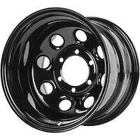 Baja-8 Steel Wheel [Size: 15 x 10"] Black