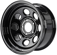 Baja-8 Steel Wheel [Size: 16 x 8"] Black
